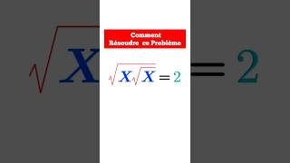 Comment résoudre cette équation irrationnelle facilement 👈 [upl. by Asselam]