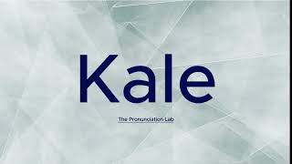 Kale Pronunciation How to Say Kale  How to Pronounce Kale howtopronounce [upl. by Noby5]