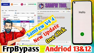 SamFw FRP Tool V44 Dowanloud Free  Adb Enable OneClick Tool [upl. by Raddi]