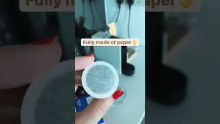 Paper Coffee Pods for Nespresso Machine shorts [upl. by Airretnahs105]