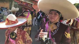 Carnaval Santa Martha Acatitla 2024 Charros Chicanos  La Bandisima [upl. by Jarlath]