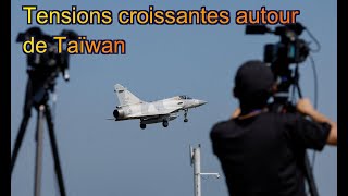 La Chine intensifie ses exercices militaires autour de Taïwan [upl. by Isola857]