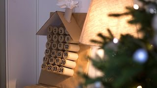 DIY Noël  Calendrier de lAvent 100 Recup [upl. by Ettennan]