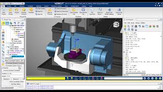 Post 5 trục Mastercam Matsuura Mx520 Matsuura MX520 5axis postprocessor [upl. by Ailam]