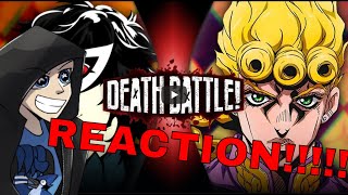 JOKER VS GIORNO IS INSANE  Jay Reacts to Joker VS Giorno DEATH BATTLE 413 [upl. by Netfa917]