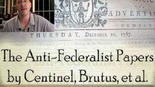 FederalistAntiFederalist Compare amp Contrast AntiFederalist Project [upl. by Adolfo]