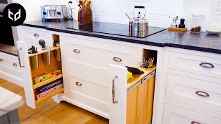 Ingenious Space Saving Kitchen Furniture  Smart Kitchen Design and Storage Ideas [upl. by Renraw]