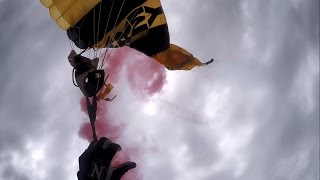 Golden Knights  Jumping with a faulty parachute [upl. by Eiznikam]