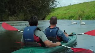 In een kajak over de Roer van Vlodrop naar Sint Odiliënberg  Natuur en Zo TV [upl. by Rezeile705]