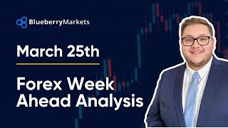 Forex Week Ahead Analysis 25th March  Technical Analysis [upl. by Diley827]