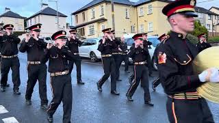 Portavogie Red Hand Defenders  Pride of the Hill Rathfriland Band parade 2024 [upl. by Ueih]