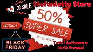 I Software di Stefanlotto Store Black Friday 50 [upl. by Adnorrahs]