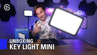 Elgato Key Light Mini Unboxing [upl. by Dearman]