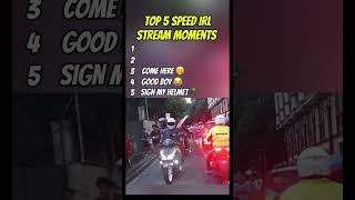 Top 5 SPEED IRL STREAM MOMENTS shorts ishowspeed funnyvideo memes streamer irlmoments [upl. by Innob669]