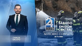 Noticiero de Ecuador Emisión Central 23112024 [upl. by Gerrit508]