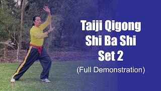 Perth Tai Chi Academy Taiji Qigong Shibashi Set 2 Full Demo [upl. by Isabelle]