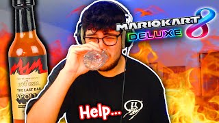 I Did A Hot Sauce Challenge Against My Chat [upl. by Gruver]