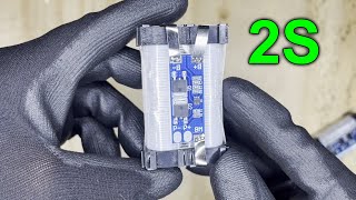 Build your OWN 2S 18650 battery pack EASY BUILD [upl. by Anitak326]