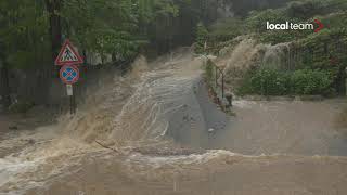 Alluvione Urbe Savona 4 ottobre 2021  4K HDR [upl. by Asiat]