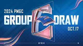 PMGC Group Draw 2024 [upl. by Waiter284]