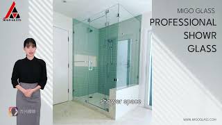 Clear Glass Lowiron Glass Patterned Glass Frosted Glass For Showerdoor Showerenclosure [upl. by Nimrac]