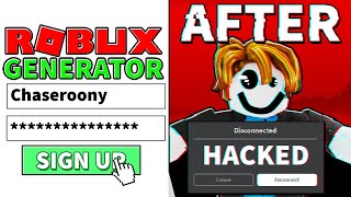 i tried ROBLOX FREE ROBUX GENERATORS [upl. by Anihc713]