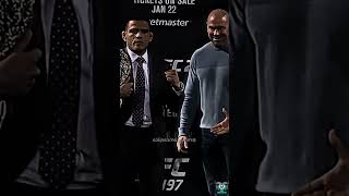 ENCARADA LENDÁRIA ENTRE CONOR MCGREGOR X RAFAEL DOS ANJOS [upl. by Ahsieyn557]