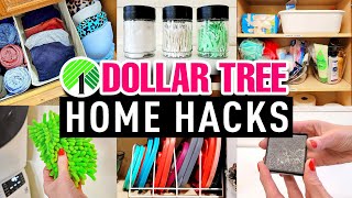 DOLLAR TREE HOME HACKS For REAL LIFE Organization amp Storage Solutions [upl. by Bills]