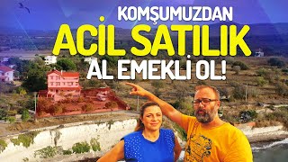 Ege Sahilinde Deniz Kenarı Ev ve Arsa  Komşumuzdan Satılık Fırsat [upl. by Pals]