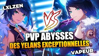 ILS SE BATTENT POUR YELAN en PVP dans les Abysses  Qui aura la meilleure  Genshin Impact FR [upl. by Donni]