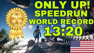 Only Up Any Speedrun 1320 FORMER WORLD RECORD 1 WITH NEW DINO SKIP [upl. by Flavio]