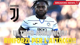 La Juventus pronta a sorprendere Lookman in arrivo Scopri tutti i dettagli qui [upl. by Itnuahsa]