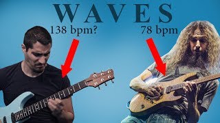 Waves by Guthrie Govan but everytime it loops its 10bpm faster w MISTAKE COUNTER [upl. by Gaiser]