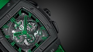 HUBLOT SPIRIT OF BIG BANG ALL BLACK COLOR [upl. by Noby]