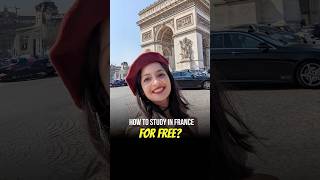 How to study in France for free shorts ifiofficiel [upl. by Aidne183]