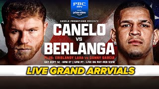 LIVE  Canelo vs Edgar Berlanga GRAND ARRIVALS amp Face Off video [upl. by Augustina617]