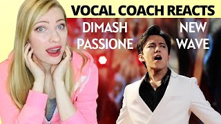 Vocal CoachMusician Reacts DIMASH KUDAIBERGEN Passione New Wave [upl. by Akinorev523]