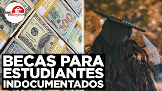 Becas Universitarias para Estudiantes Indocumentados en Estados Unidos [upl. by Bernhard]