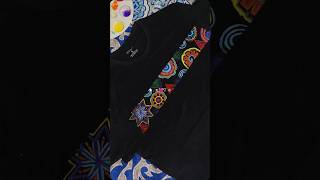 🖤🤍🎨tshirt painting design trending tshirtdesign tshirtprinting shorts viral reels art bd [upl. by Anemolihp]