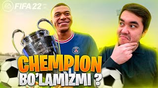 CHEMPION BOLAMIZMI  FIFA 22  OZBEKCHA LETSPLAY [upl. by Aehsan]