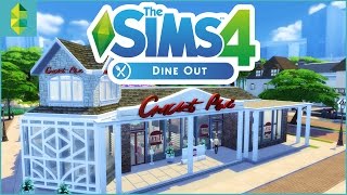 The Sims 4 Dine Out  CAS Gameplay amp Management Overview [upl. by Ayahs977]