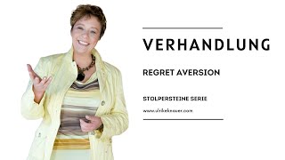 Video Regret Aversion  Verhandlungstipps Stolpersteine in Verhandlungen [upl. by Jaeger]