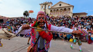 IMPRESIONANTE ENTRADA DE COMPARSAS  SAN JERONIMO CUSCO 2024 [upl. by Llennehc691]