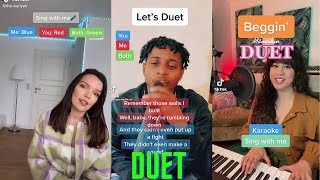 Sing With Me  Duet TikTok Music Challenge 🎶 [upl. by Stoll520]