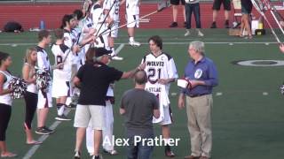 Eastlake Lacrosse Senior Night 2014 [upl. by Siravart]