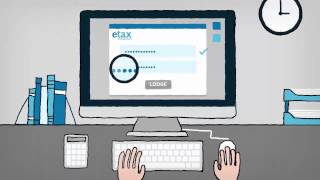 The Etax online tax return  quick overview video from etaxcomau [upl. by Nilhtac922]