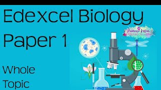 The whole of Edexcel Biology Paper 1  Revision for 91 GCSE Bio Combined Science [upl. by Asp]