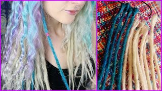 How To Make SE Synthetic Dreadlocks [upl. by Trelu]