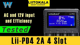 Full review of LiitoKala LIIPD4 2A Smart Universal NiCad NiMh LiFePo4 Charger 18650 [upl. by Yared]