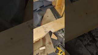 My First Ever Rafter shorts rafter roofing roof diy [upl. by On]